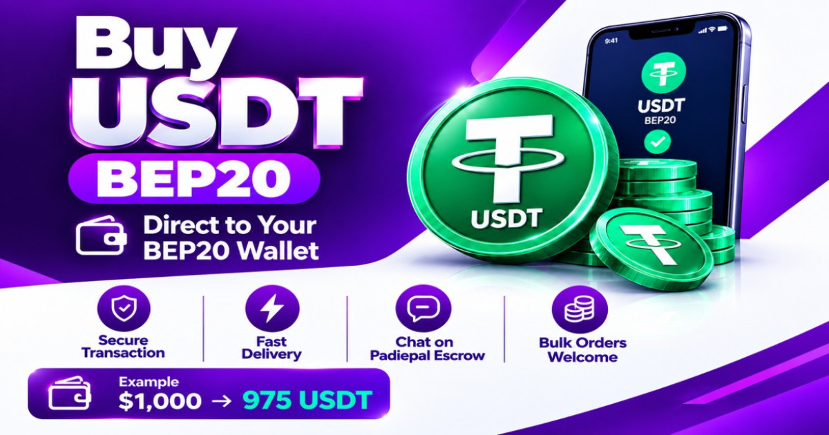 Buy USDT BEP20 Online – Bulk USDT Sales Available